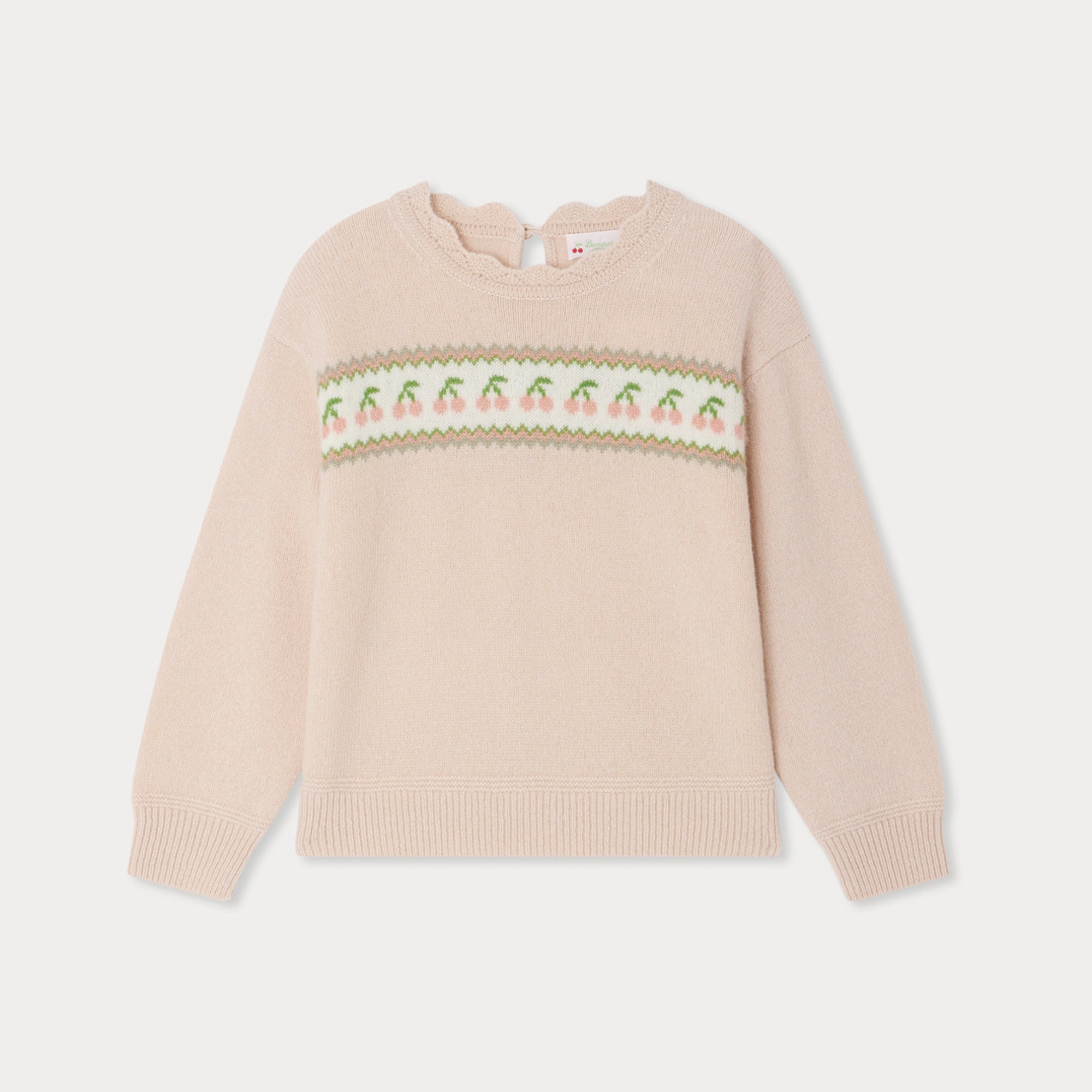 Bonpoint-Judith wool jacquard crewneck sweater