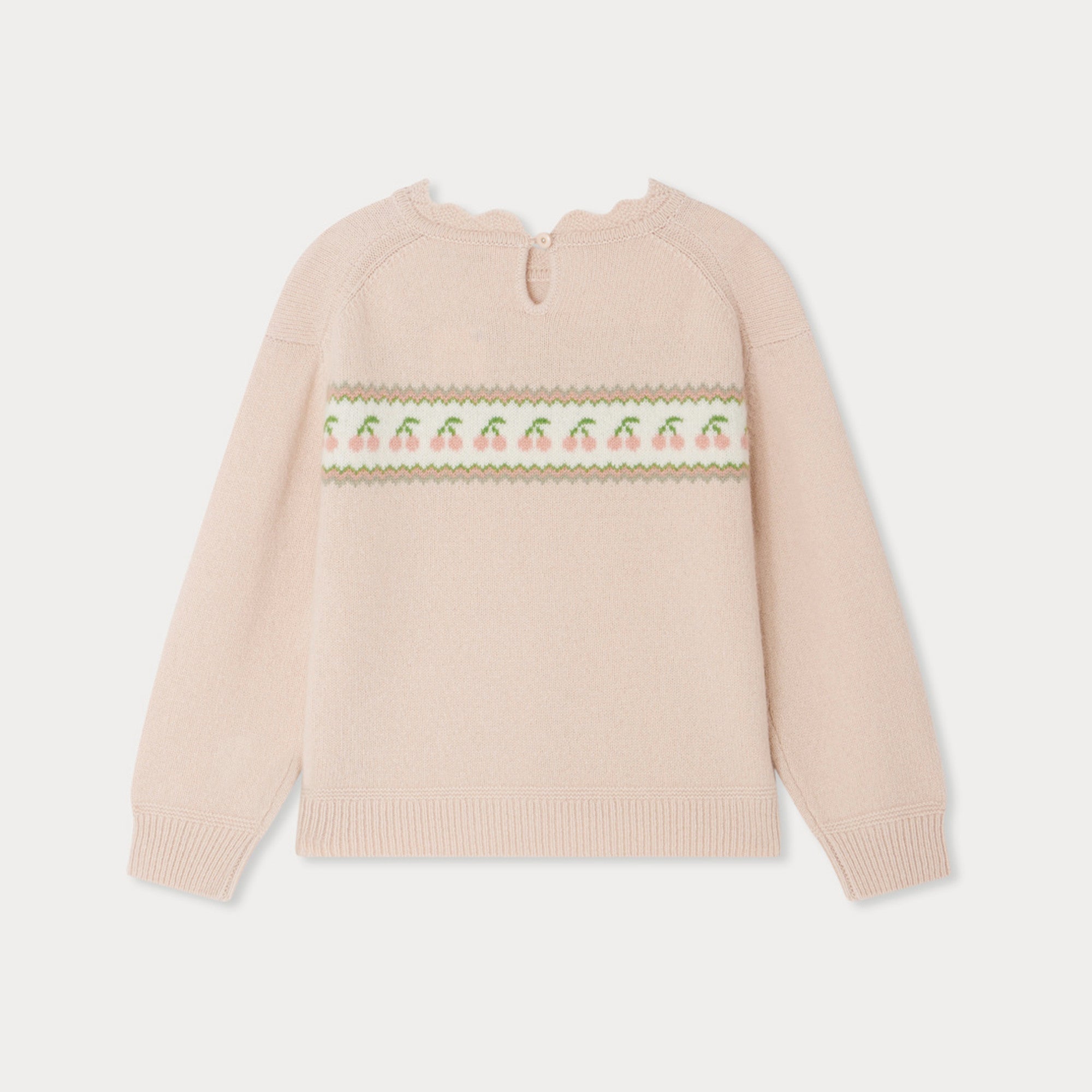 Bonpoint-Judith wool jacquard crewneck sweater