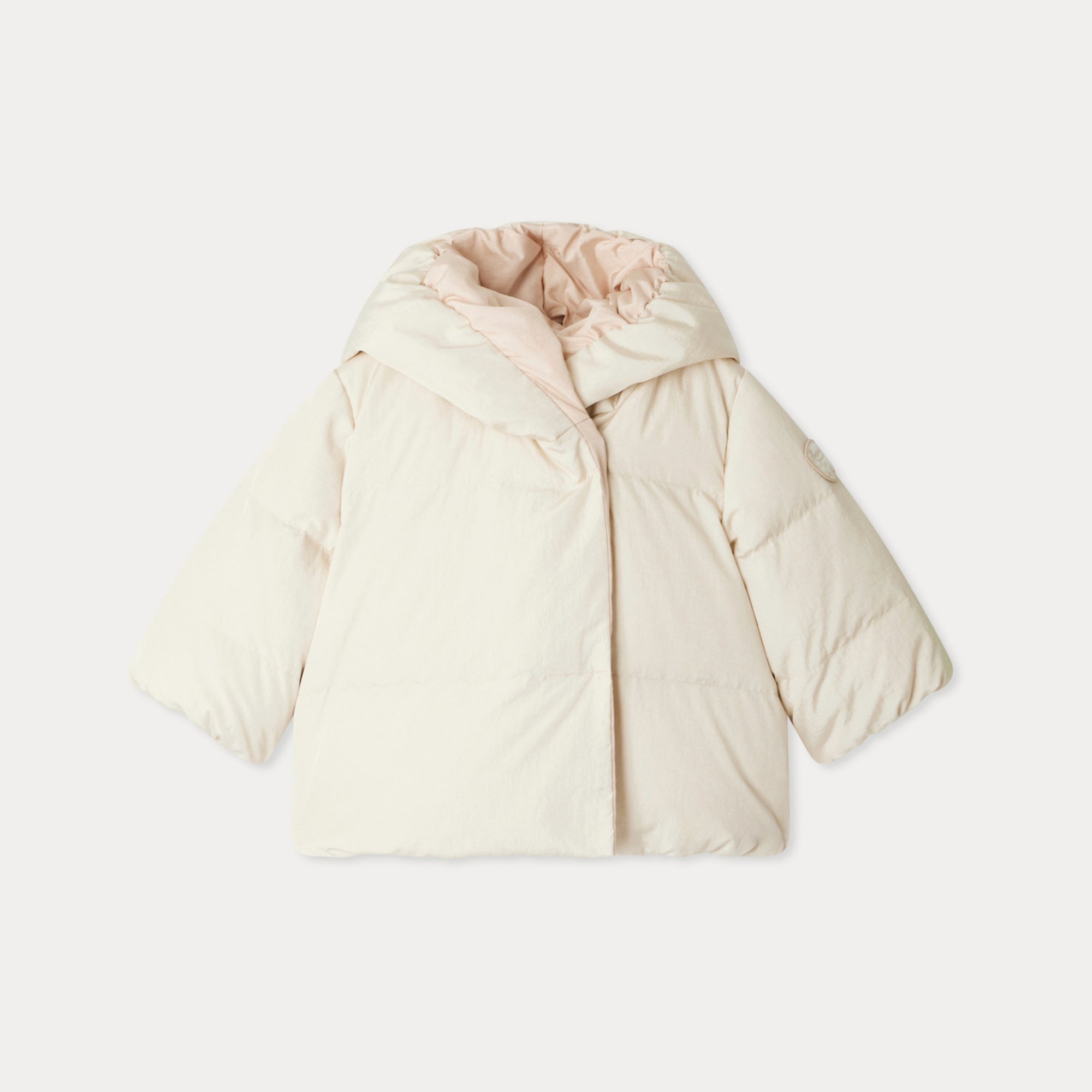 Bonpoint-Jandy reversible hooded down jacket