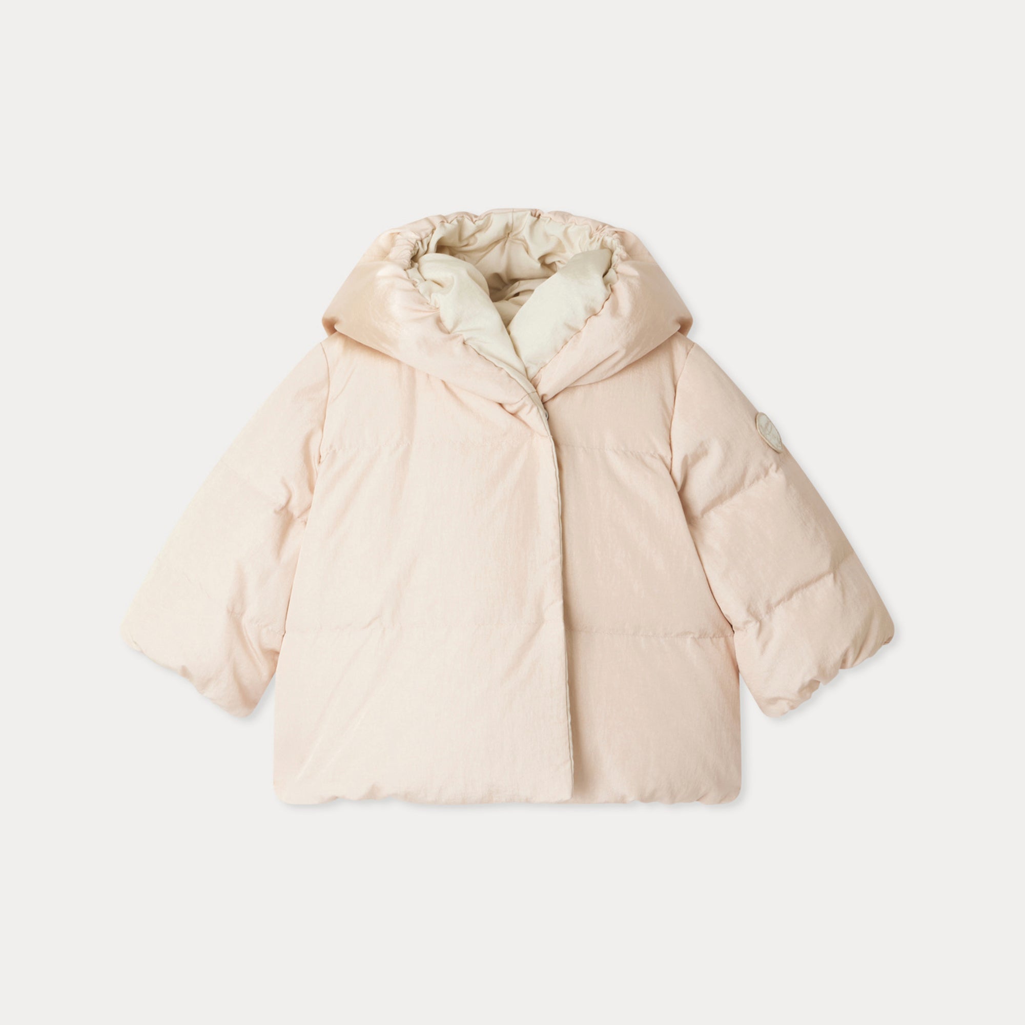 Bonpoint-Jandy reversible hooded down jacket
