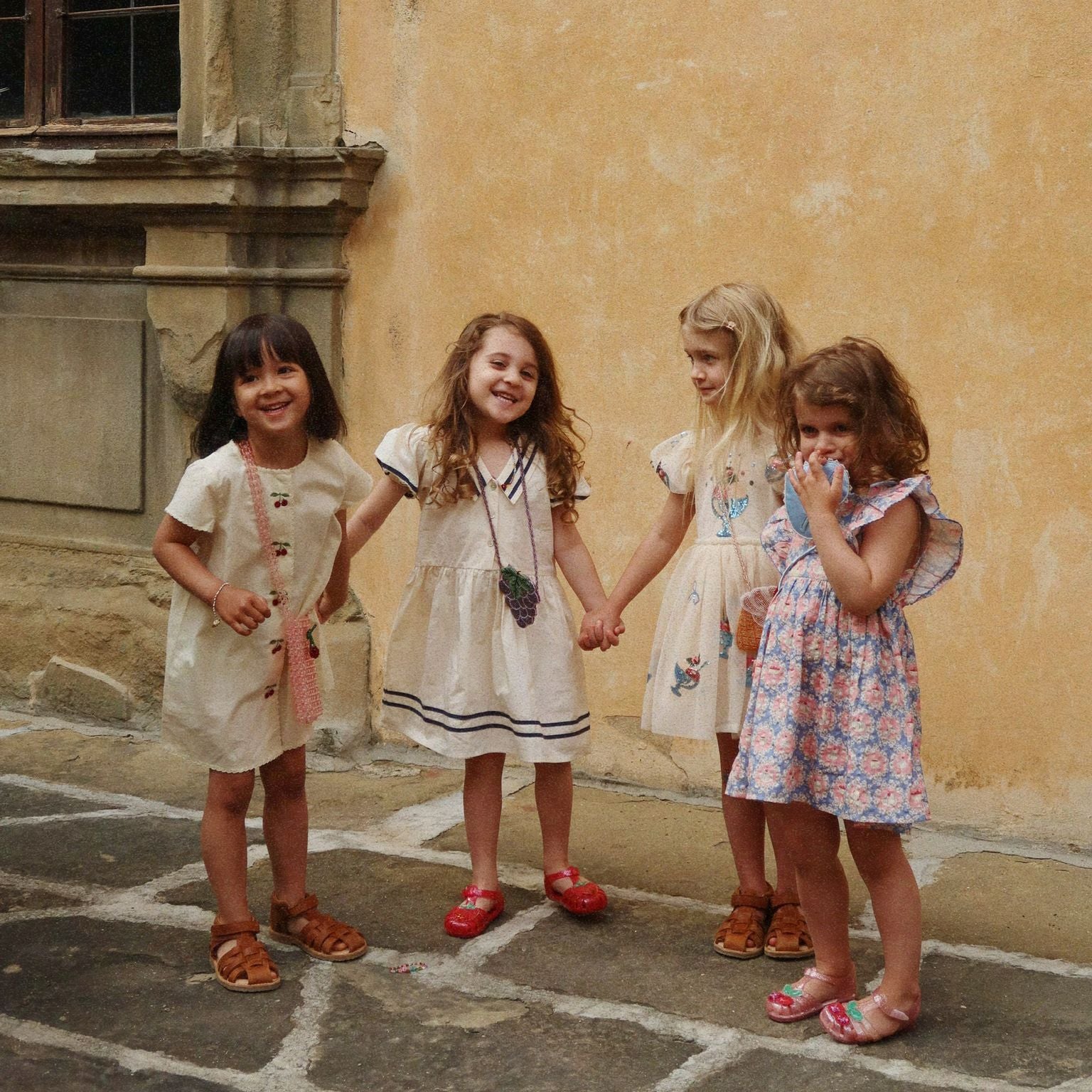 Konges Sløjd-Girl Yvonne Puff Dress Gelato