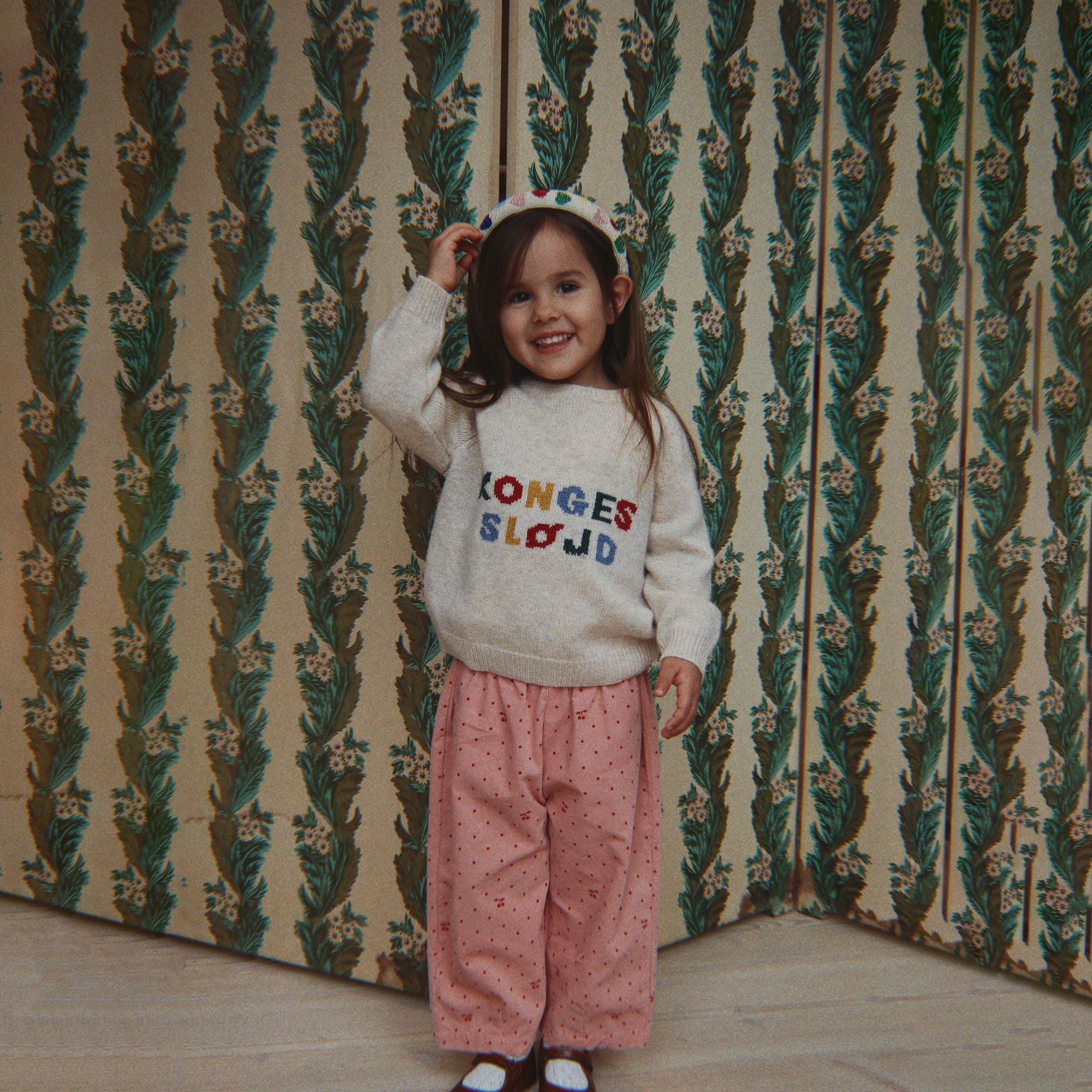 Konges Sløjd-Marlo Pants Gots Cherry Dot Scarlet