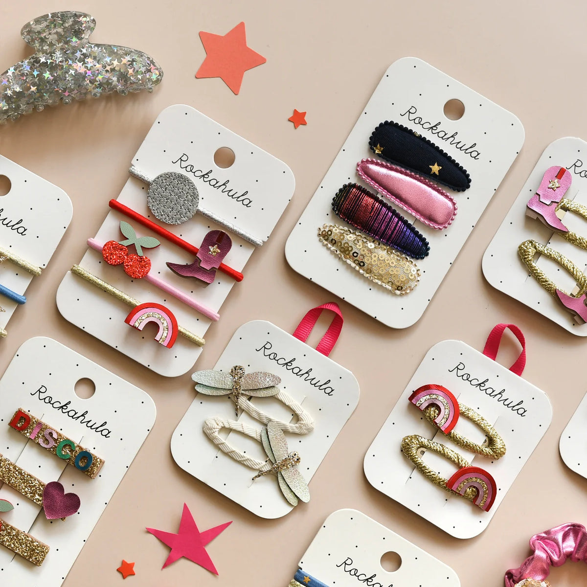 Rockahula Kids-Shimmer Dragonfly Clips