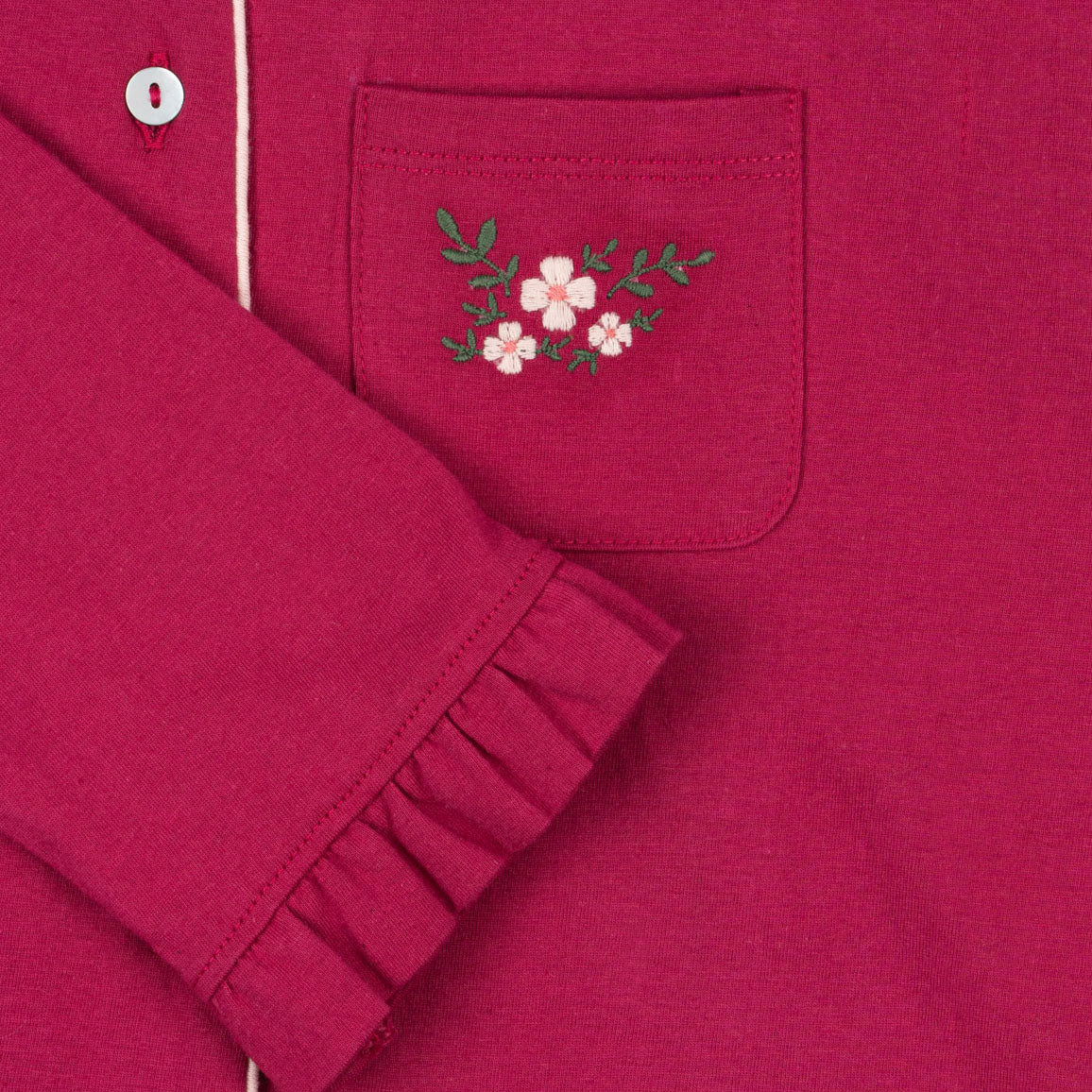 Konges Sløjd-Girls Pio Frill Set Gots Sangria