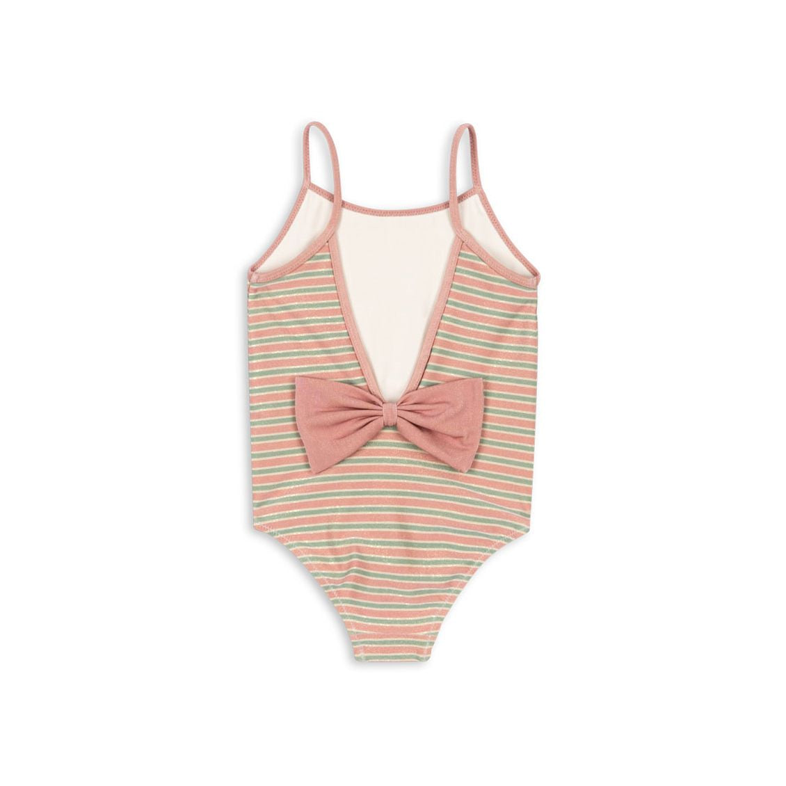 Konges Sløjd-Girl Bowwow Swimsuit Blush Stripe