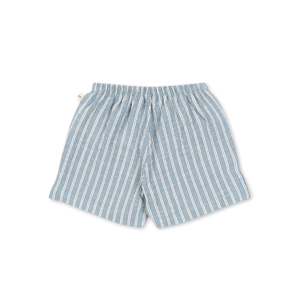 Konges Sløjd-Boy Elliot Shorts Gots Trio Bleu Stripe