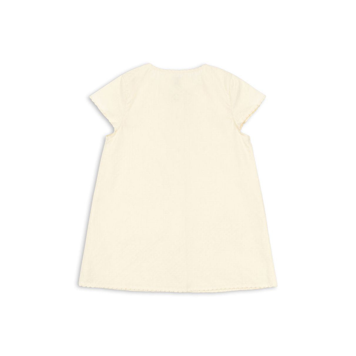 Konges Sløjd-Girl Evia Cherry Dress Gots Cloud Cream