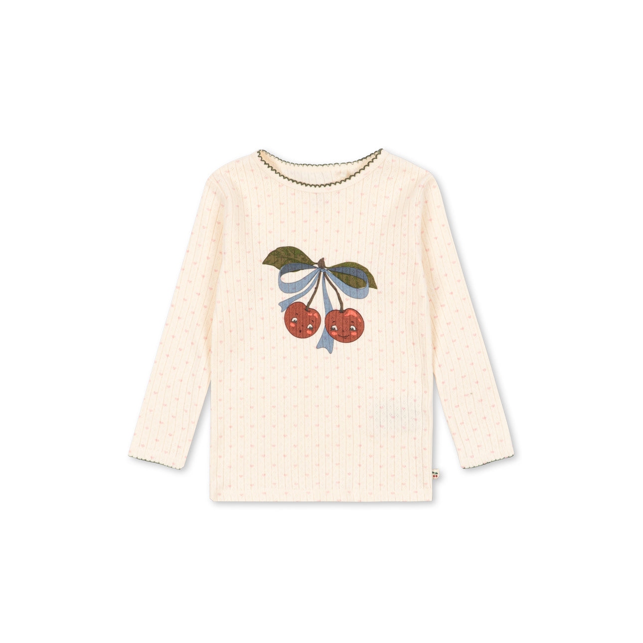 Konges Sløjd-Girl Minnie Blouse Gots Minnie Coeur