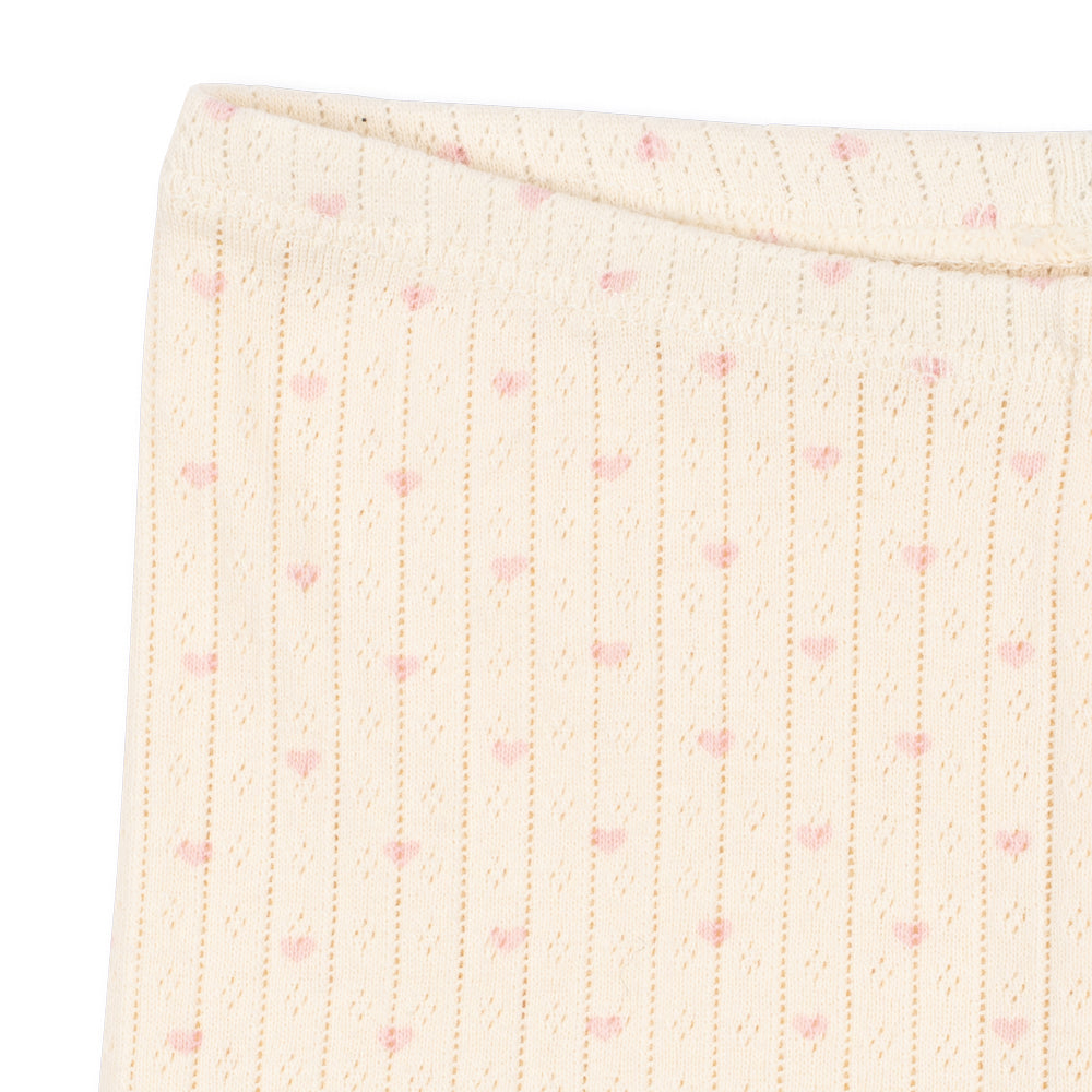 Konges Sløjd-Girl Minnie Short Leggings Gots Minnie Coeur