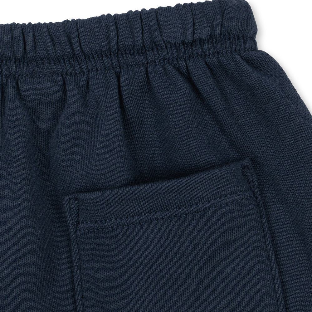 Konges Sløjd-Unisex Spotty Sweat Shorts Gots Total Eclipse