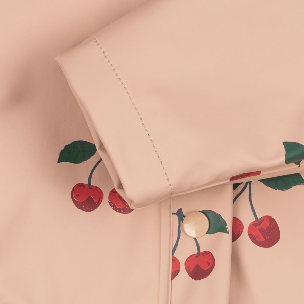 Konges Sløjd-Girls Faire Rain Set Ma Grande Cerise Blush