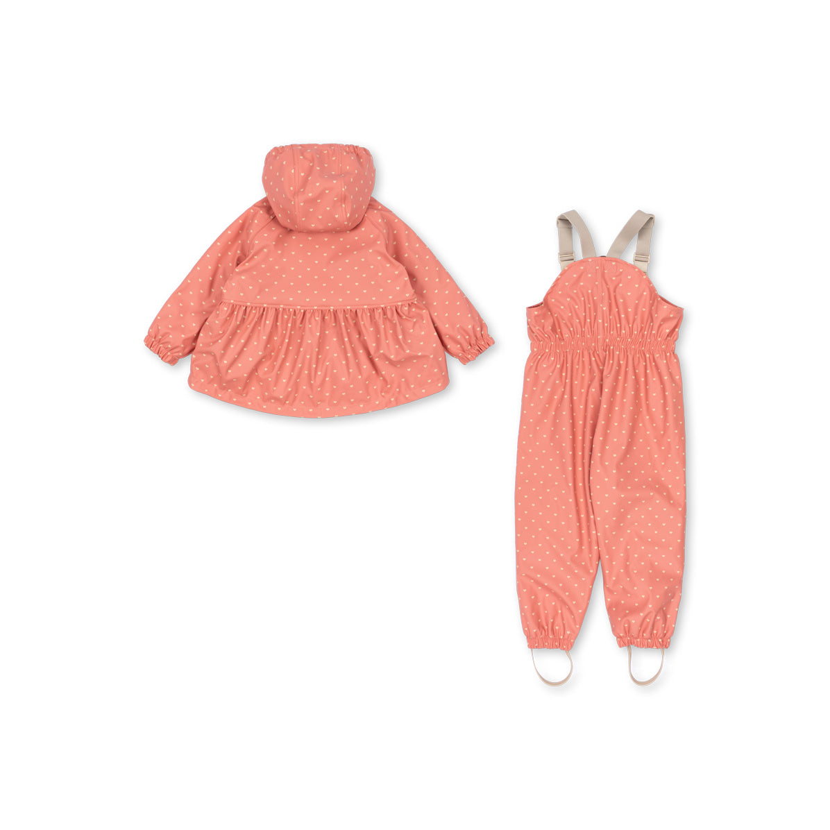 Konges Sløjd-Rainy Palme Duckling Set Girl Coeur Feathers