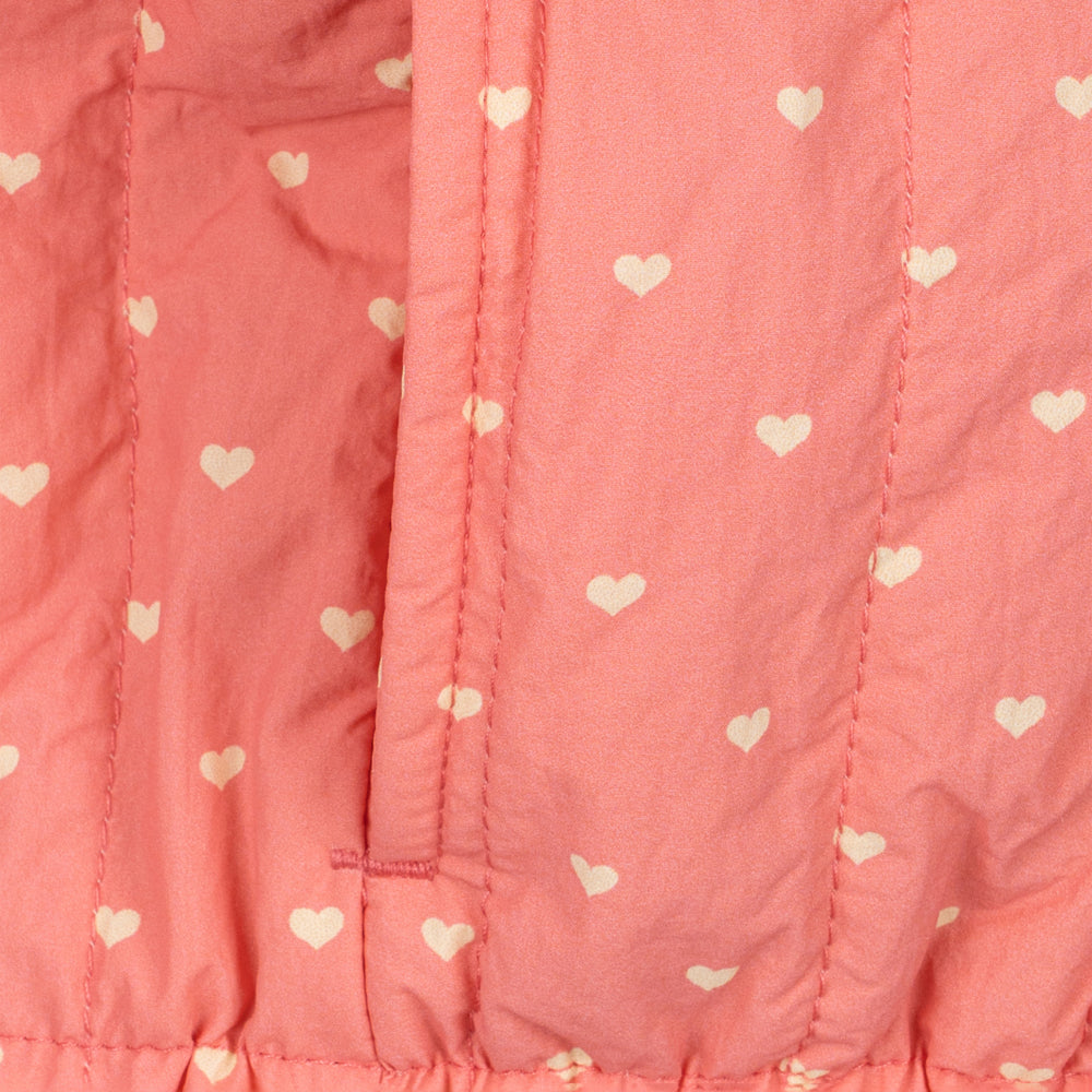 Konges Sløjd-Juno Duckling Printed Bomber Jacket Coeur Feathers