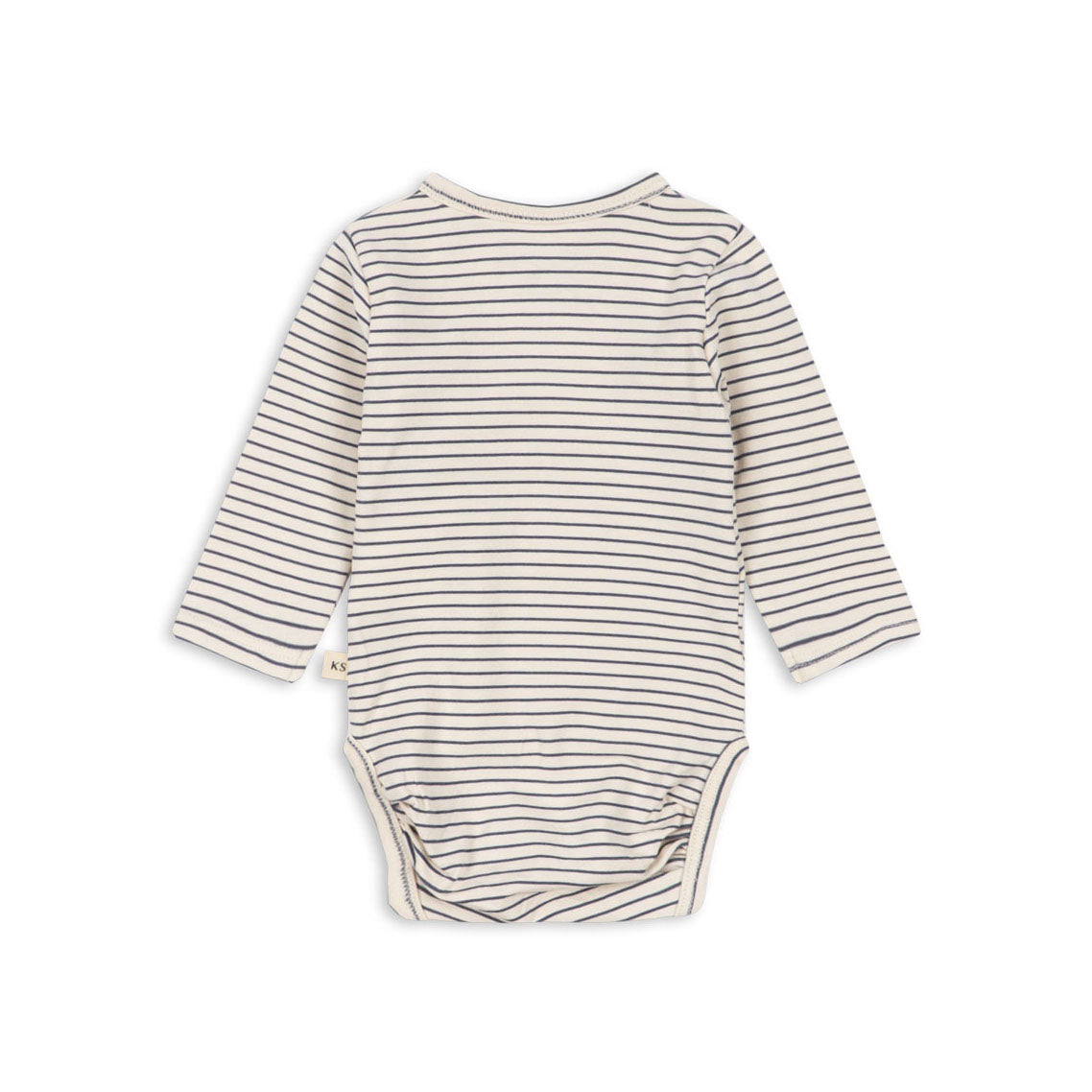 Konges Sløjd-Basic LS Newborn Body Gots Stripe Como