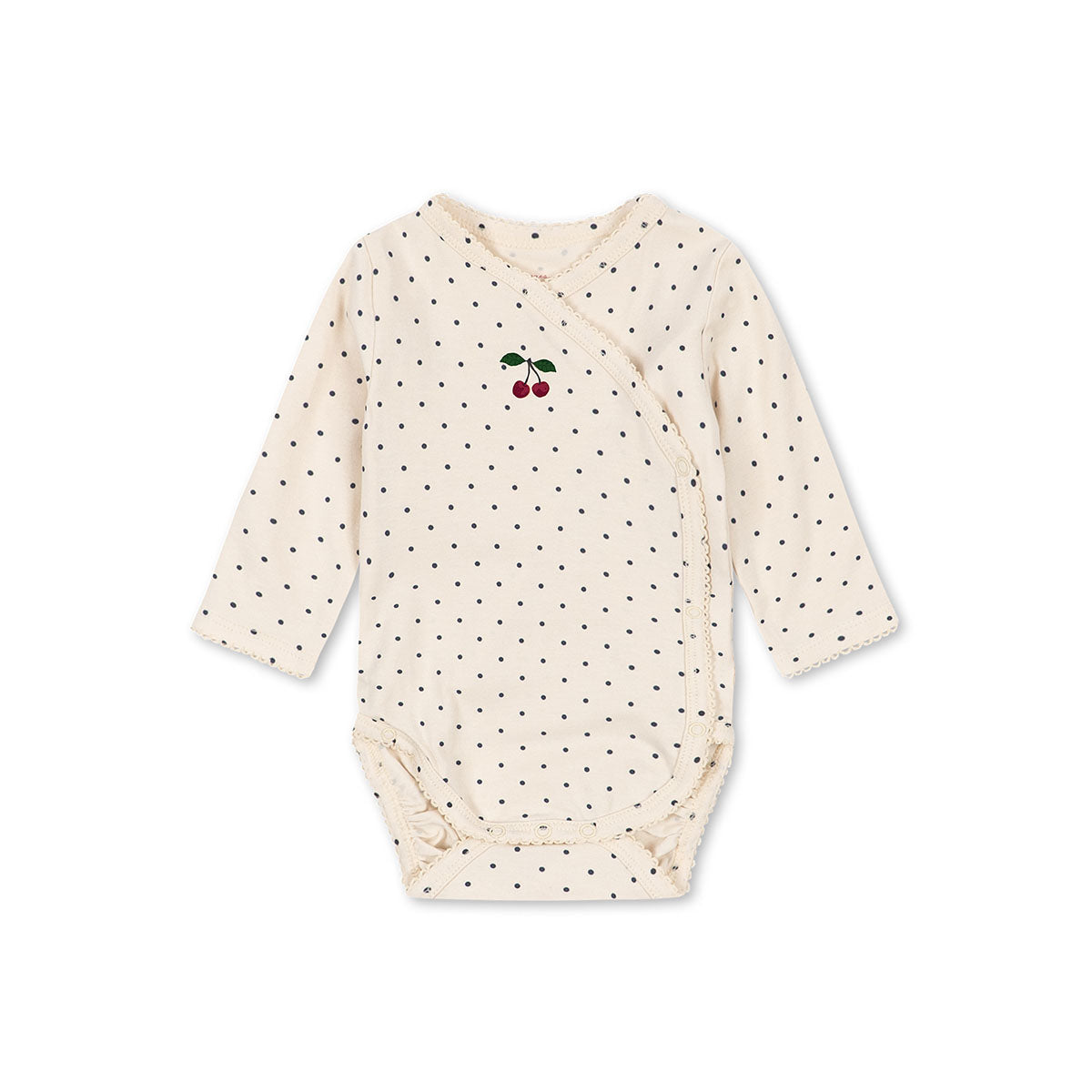 Konges Sløjd-Basic LS Newborn Body Gots Blue Dot
