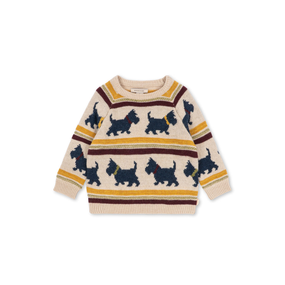 Konges Sløjd-Belou Knit Sweater Piccolo Scottie