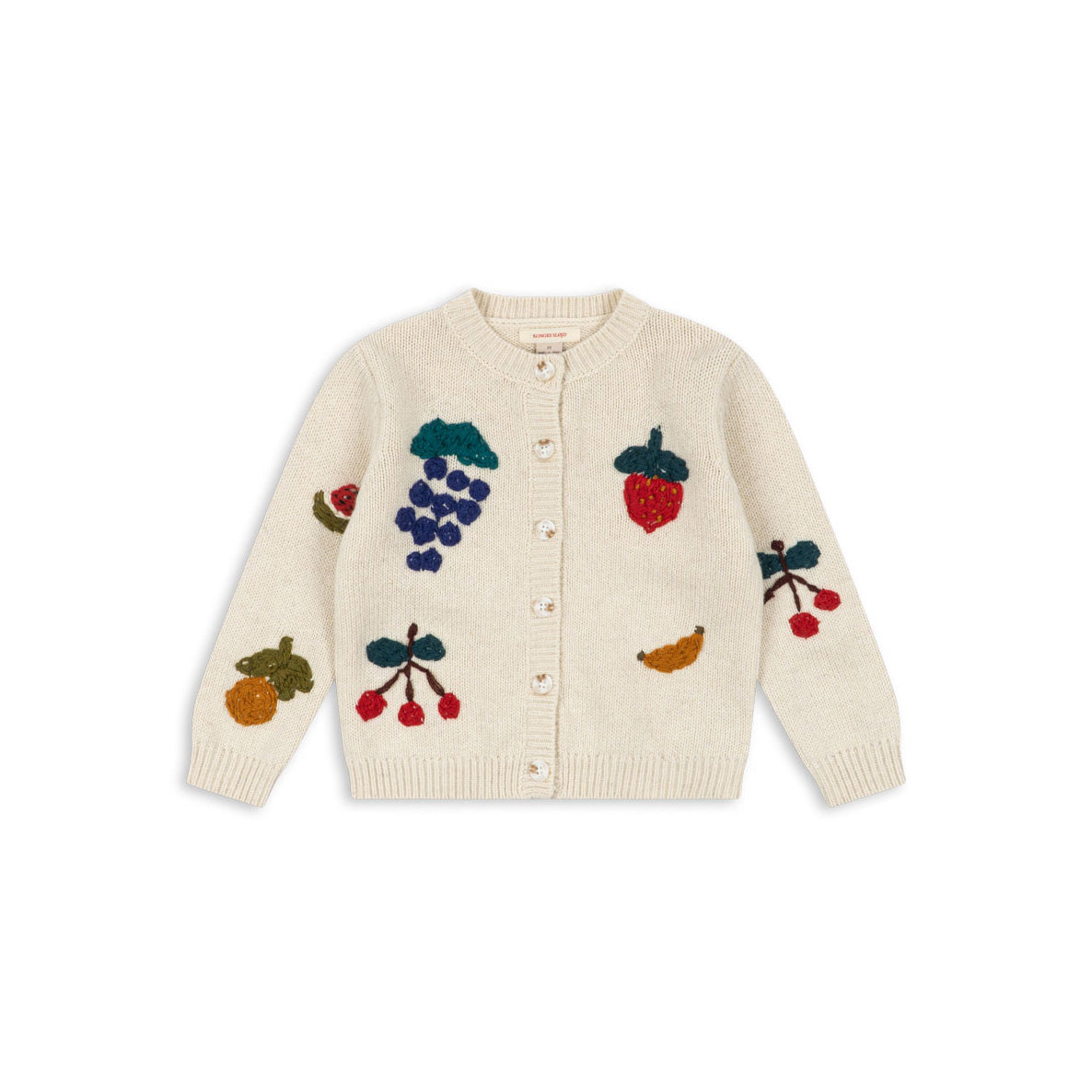 Konges Sløjd-Fruity Cardigan Summer Sand
