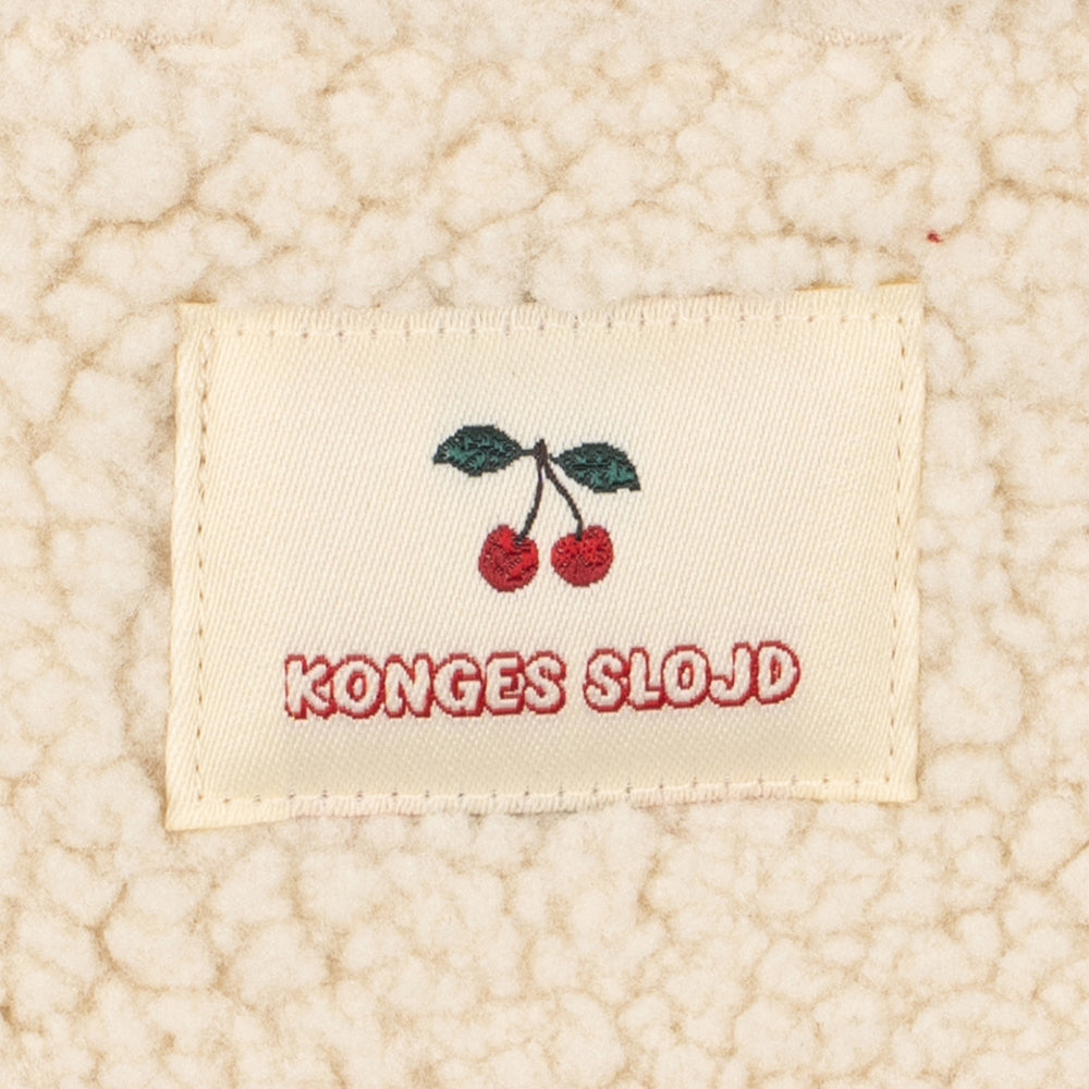 Konges Sløjd-Jody Teddy Hoodie Grs Ma Grande Cerise