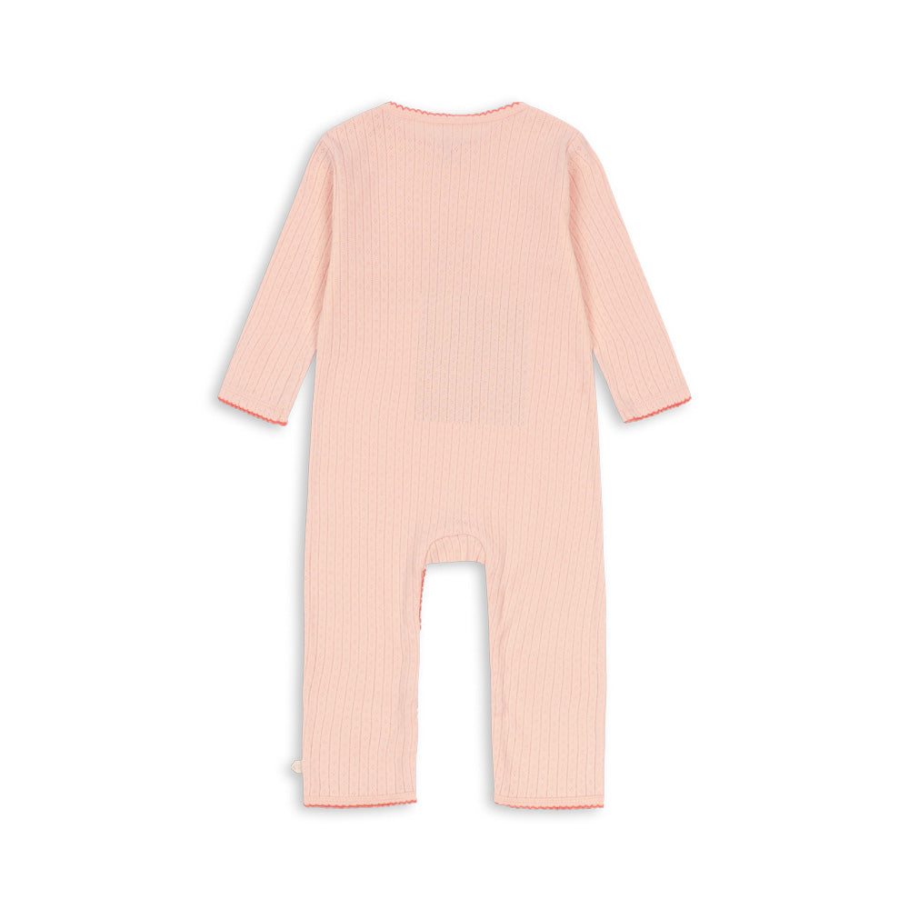 Konges Sløjd-Minnie Onesie Gots Pale Blush