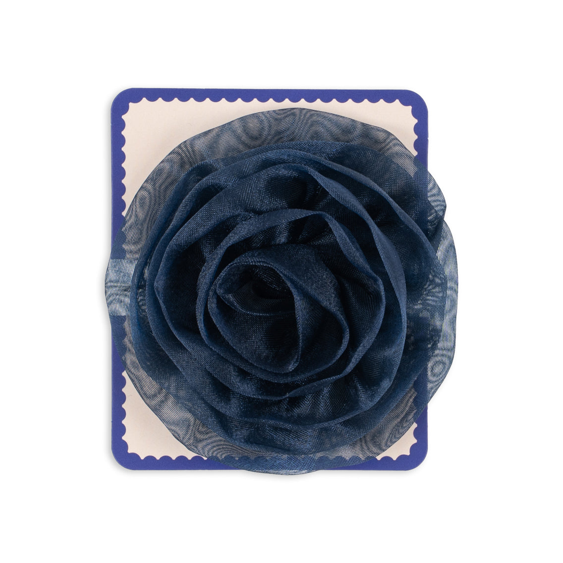 Konges Sløjd-Tindra Rose Hair Clip Navy