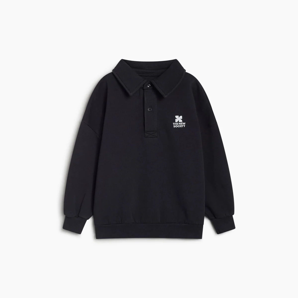 The New Society-Kids TNS Logo Polo Forged Iron