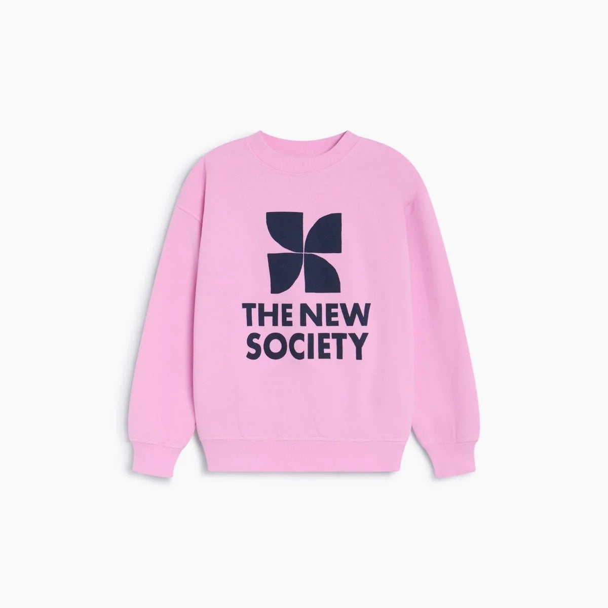 The New Society-TNS Logo Sweatshirt Lilac Chiffon