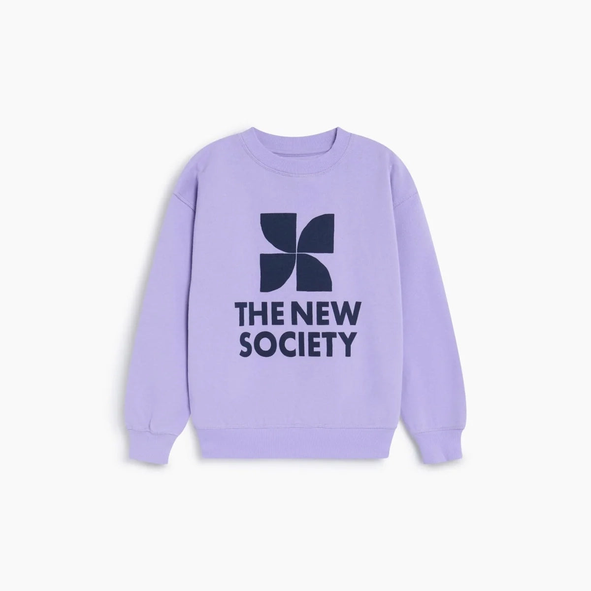 The New Society-TNS Logo Sweatshirt Violet Tulip