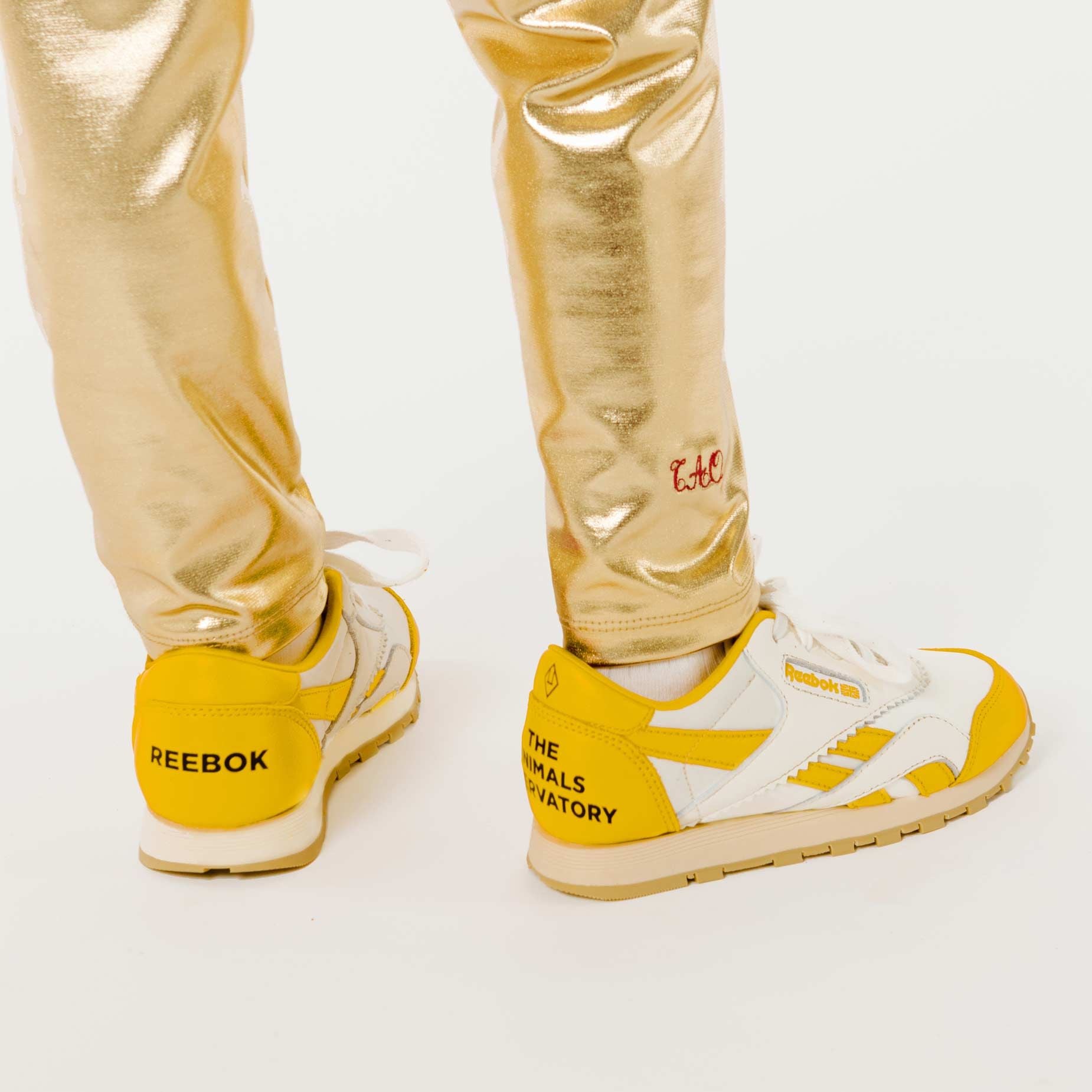 Reebok Classic Nylon Kid x The Animals Observatory , YELLOW - Cemarose Children's Fashion Boutique