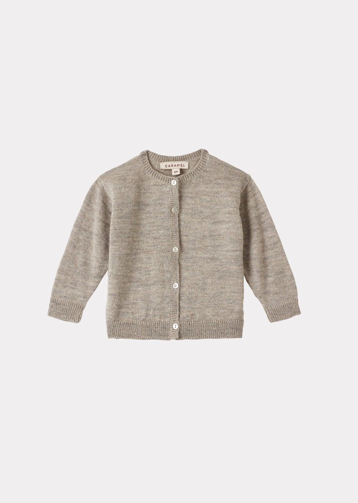ALABONE BABY CARDIGAN,TAUPE - Cémarose Canada