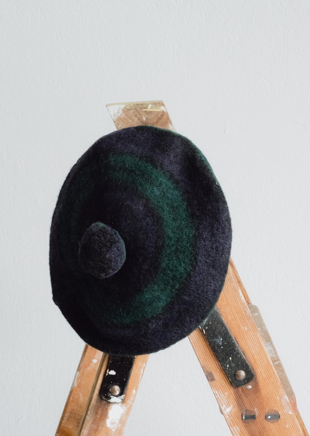 CARAMEL BERET,NAVY