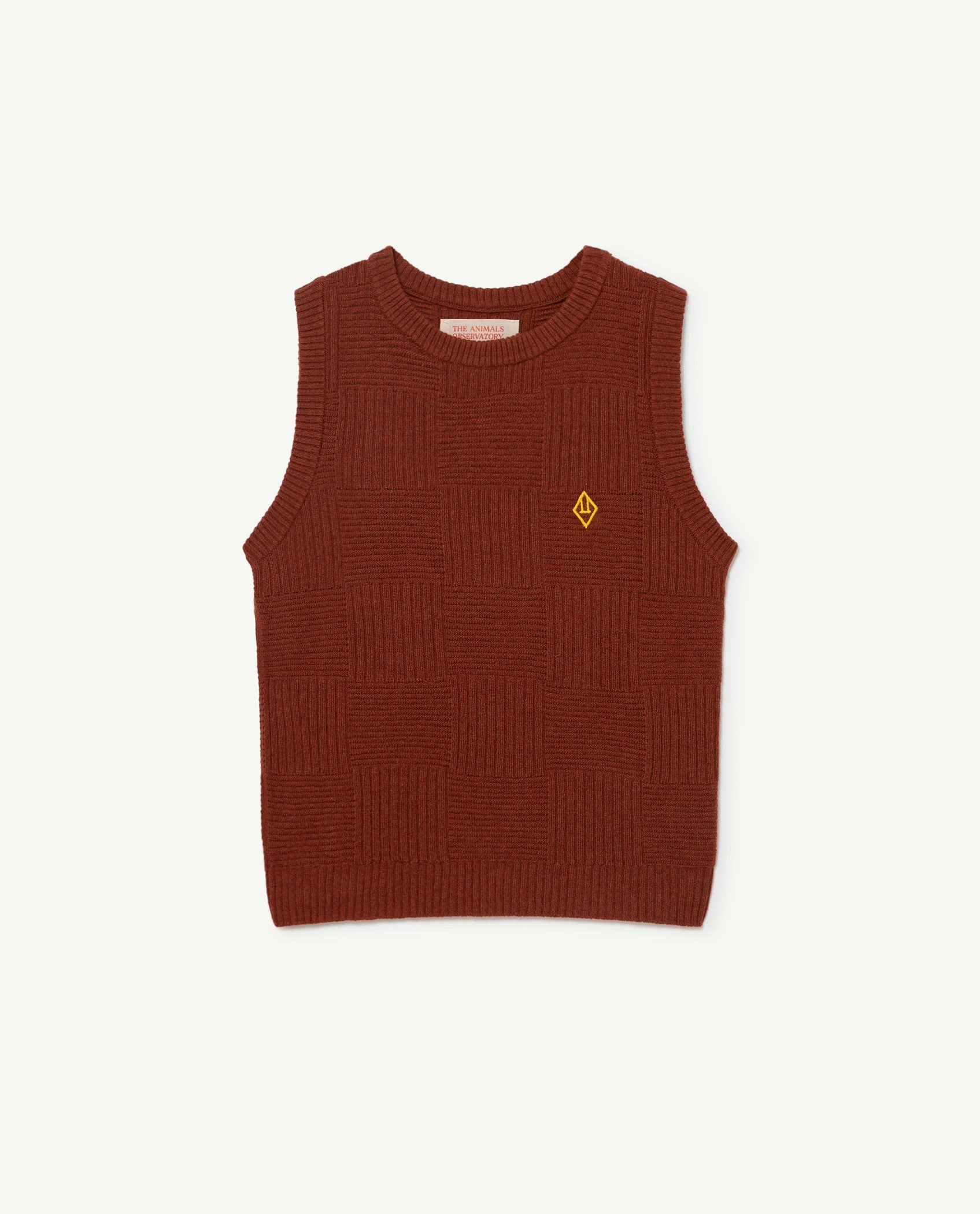 BAT KIDS VEST, Brown Logo