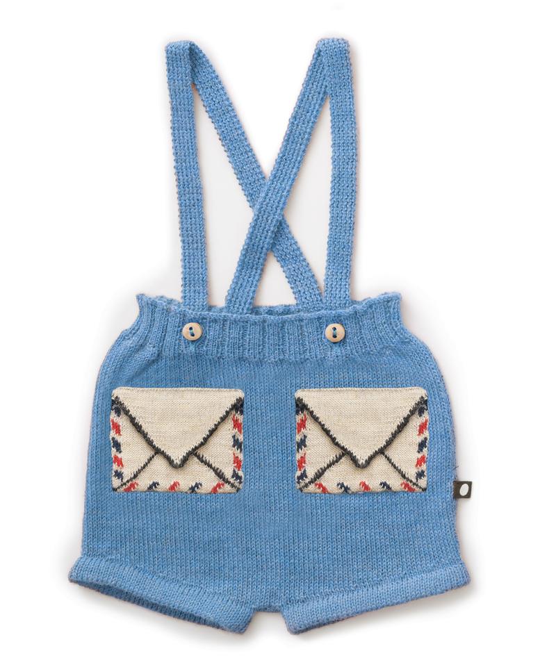 Envelope Pocket Shorts, cerulean