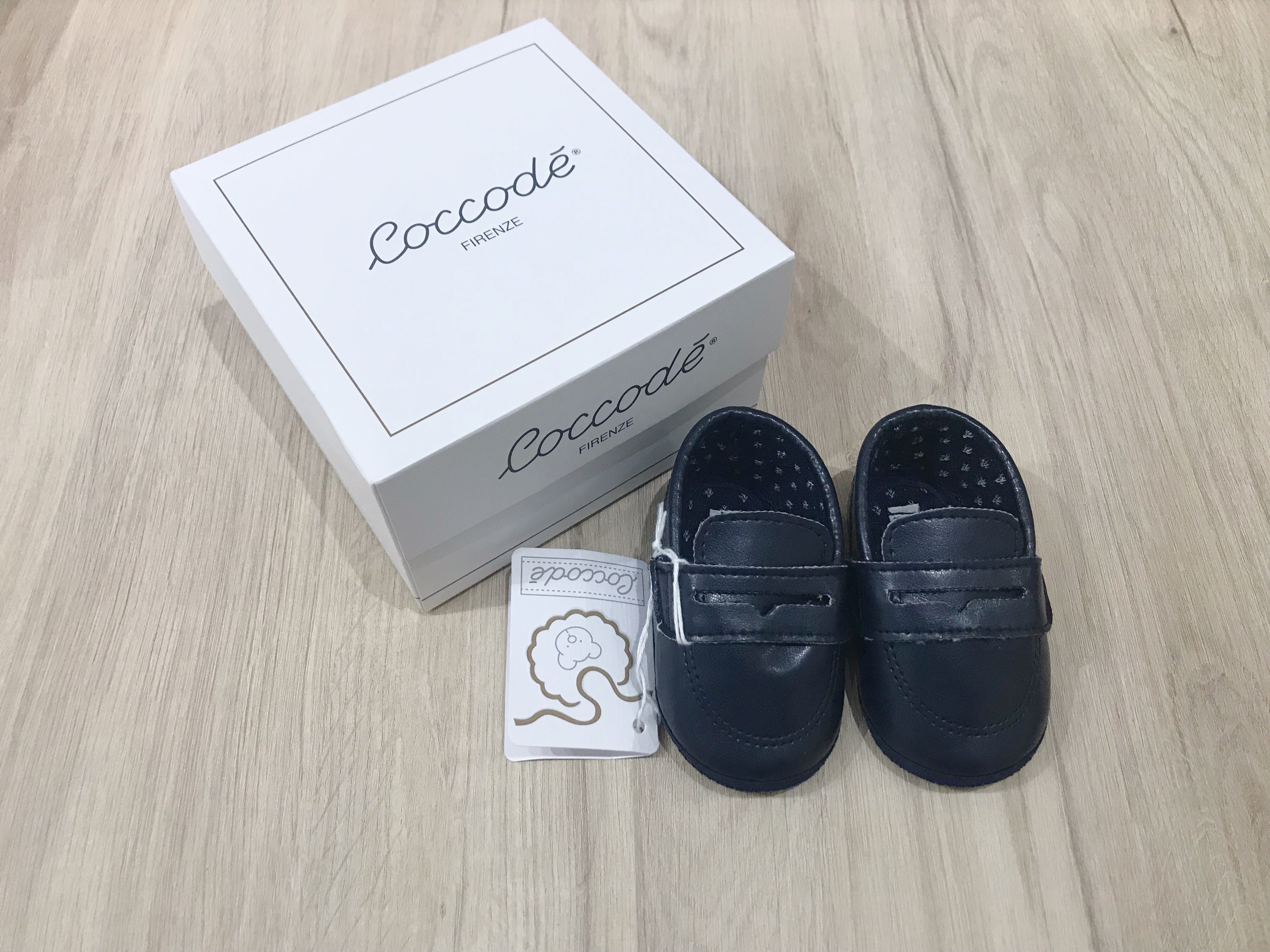 BABY BOY SLIP ON SHOES, NAVY/NAVY - Cemarose Children's Fashion Boutique