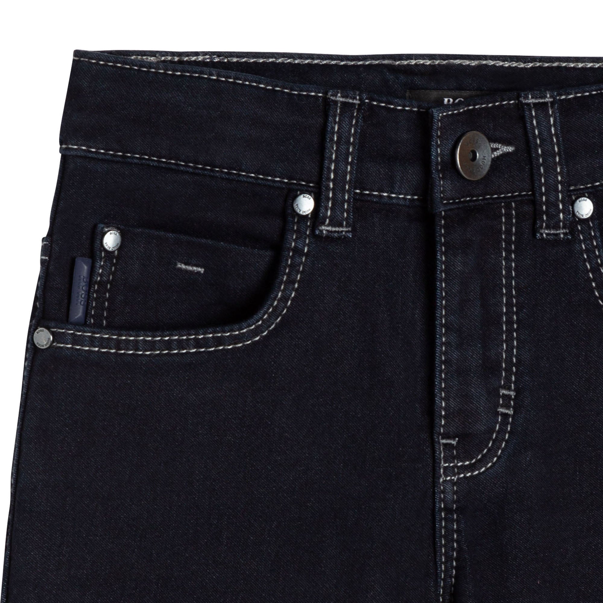 DENIM TROUSERS, RINSE WASH