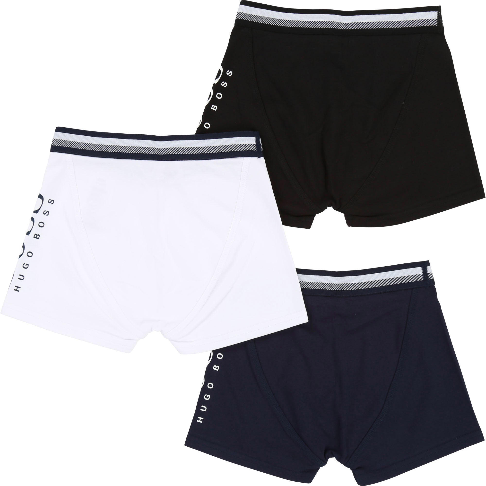 SET OF 3 BOXER SHORTS, NAVY