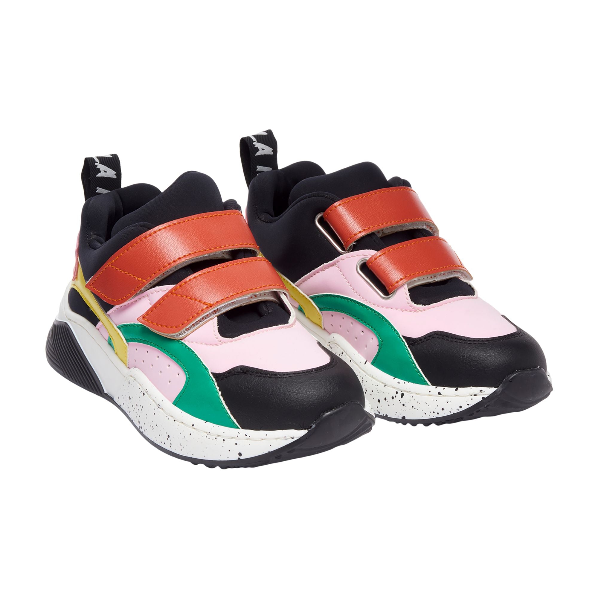 KID GIRL COLORBLOCK VELCRO SNEAKERS,MULTI