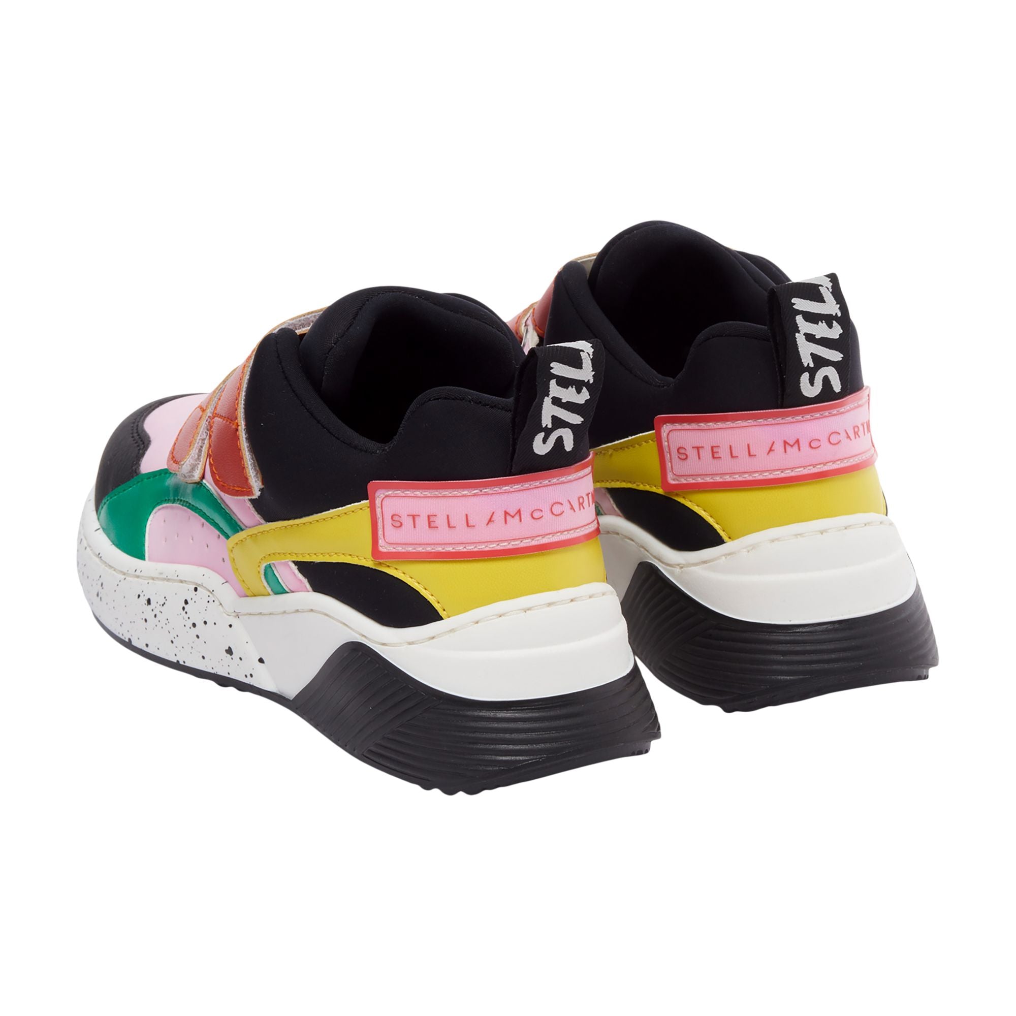 KID GIRL COLORBLOCK VELCRO SNEAKERS,MULTI