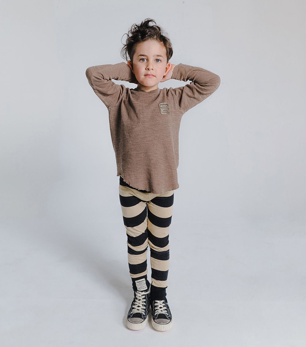 WONDERLAND LEGGINGS BLACK/MOCHA