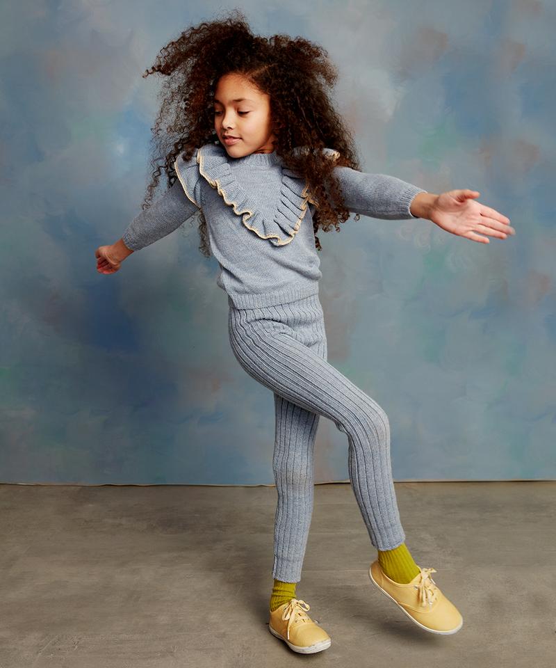 Everyday Pants, dusty blue