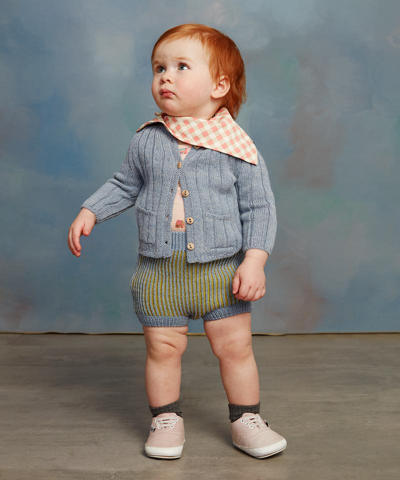 Everyday Cardi, dusty blue