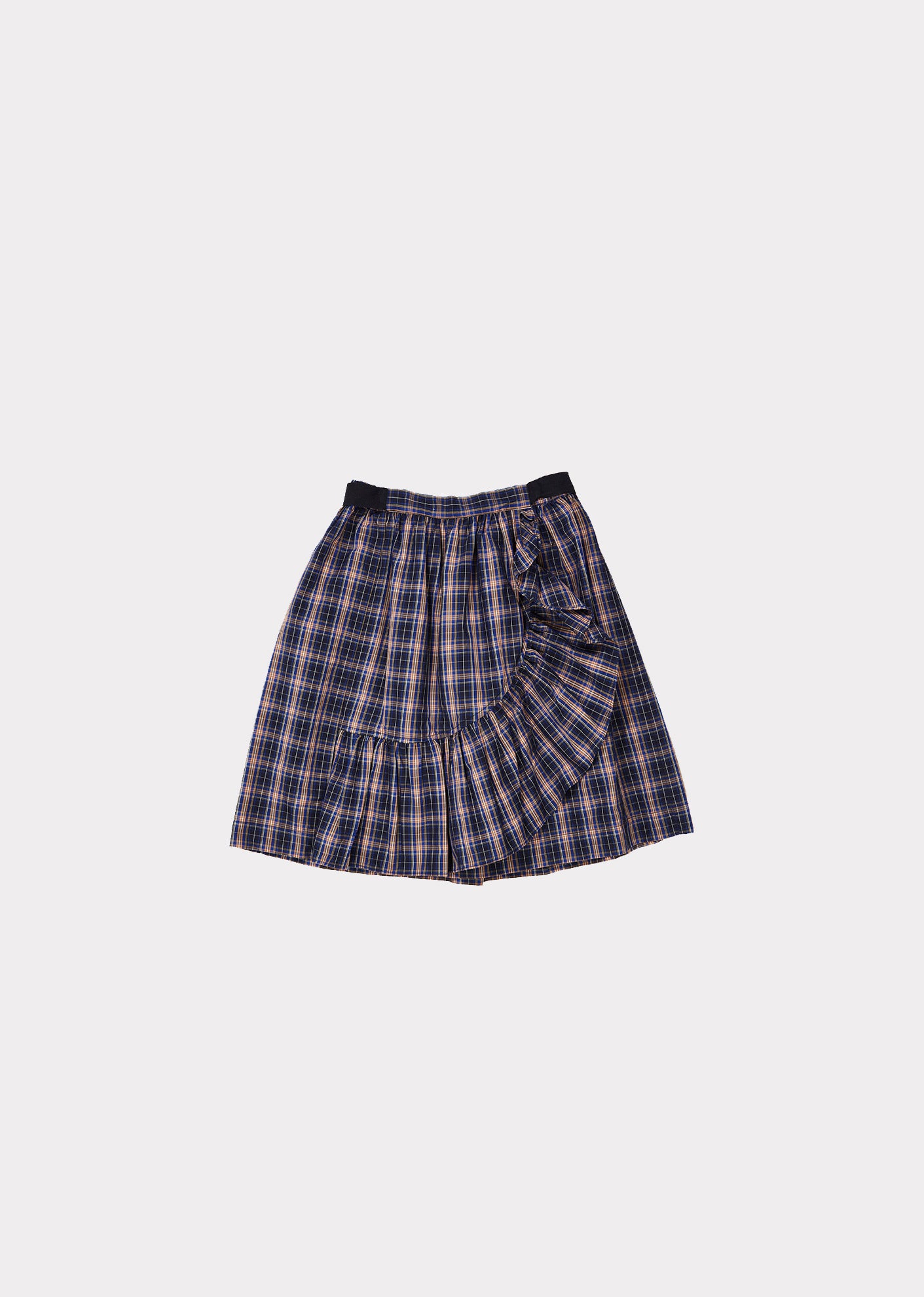 COMANA SKIRT, NAVY CHECK - Cemarose Children's Fashion Boutique