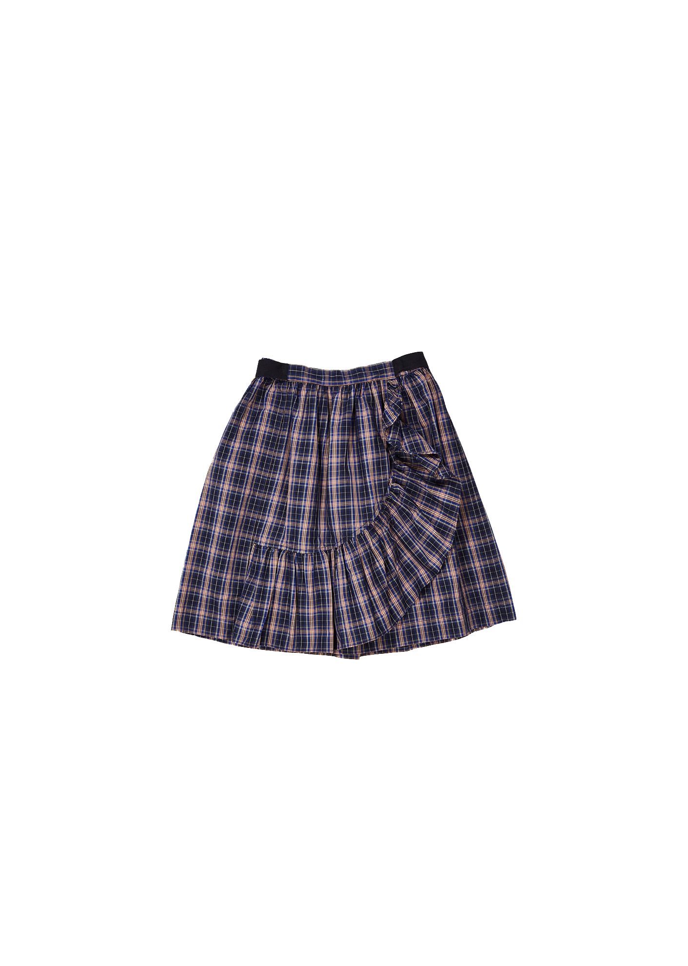 COMANA SKIRT, NAVY CHECK - Cemarose Children's Fashion Boutique