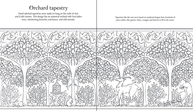 DECORATIVE ARTS PATTERNS TO COLOUR - Cemarose Children's Fashion Boutique