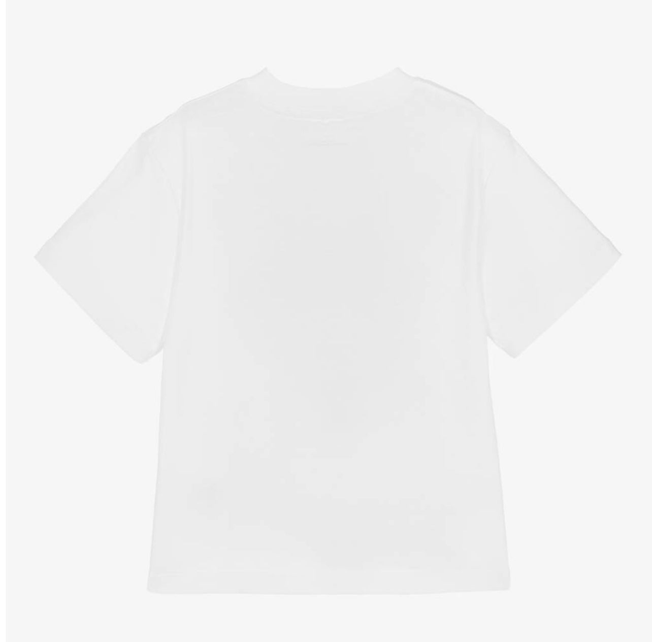 BOY SS ACTIVE TEE WITH STELLA PRINT - WHITE