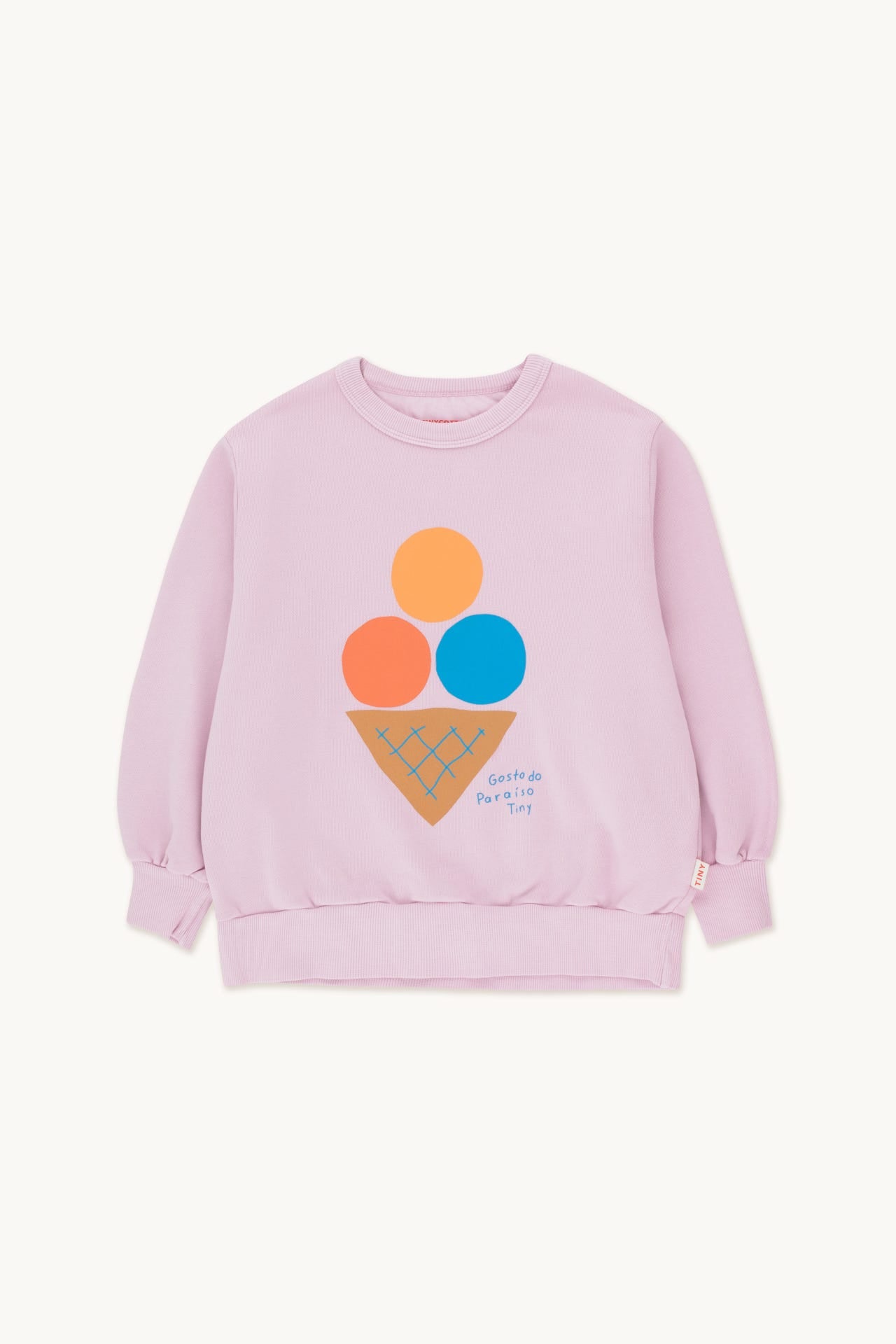 ICE CREAM SWEATSHIRT - light violet