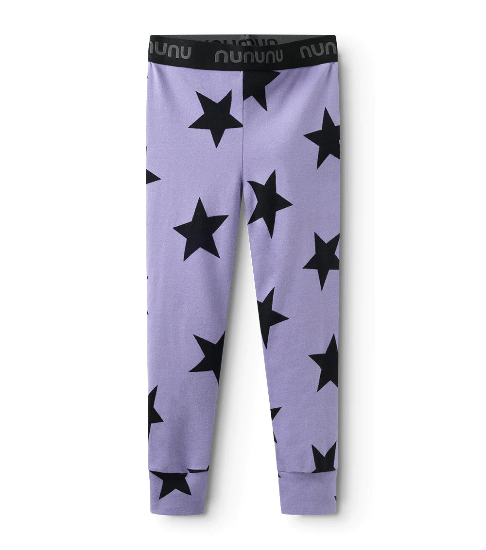 STAR LEGGINGS MAUVE MIST