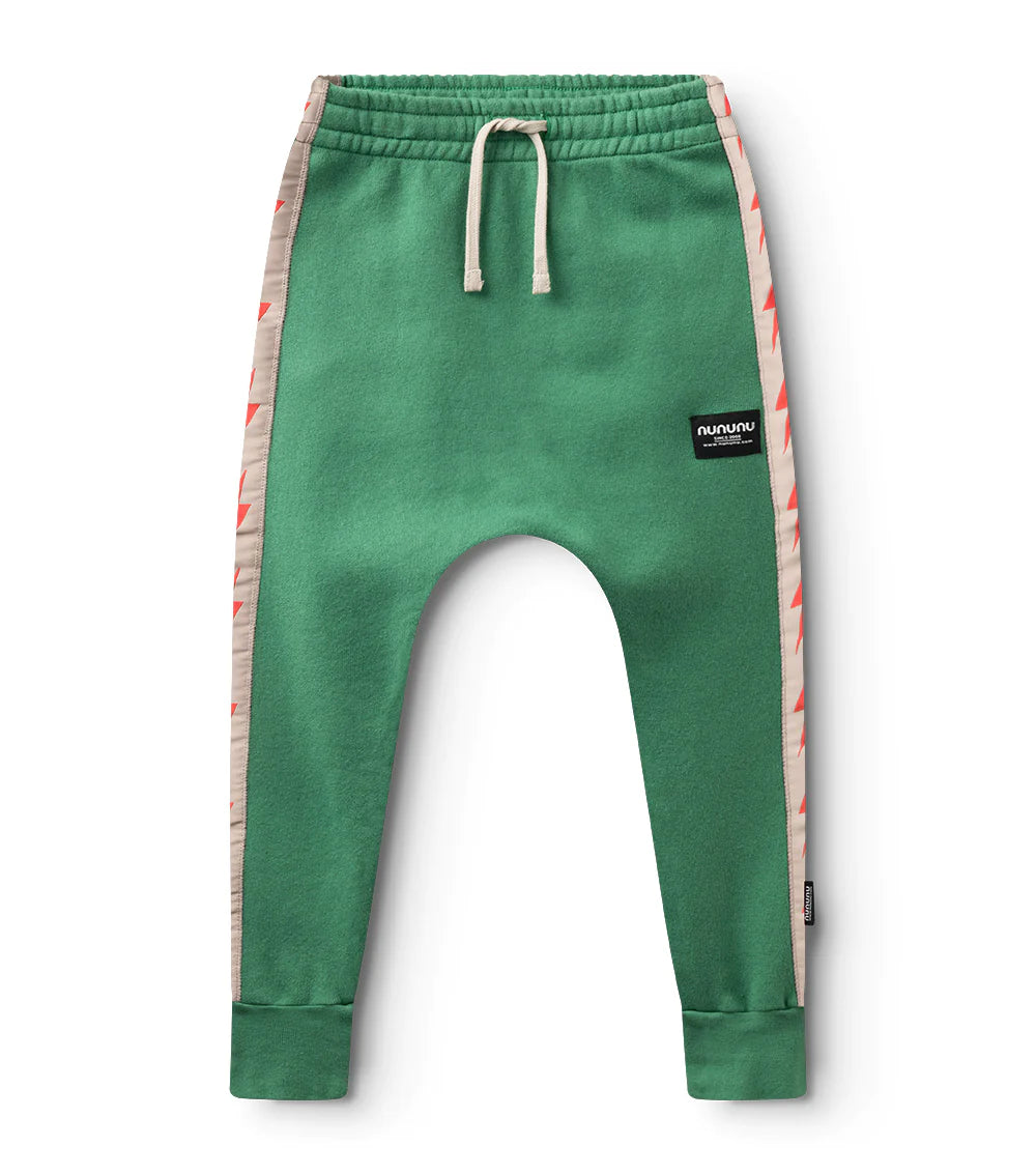 MINI BOLT BAGGY PANTS MOSS GREEN