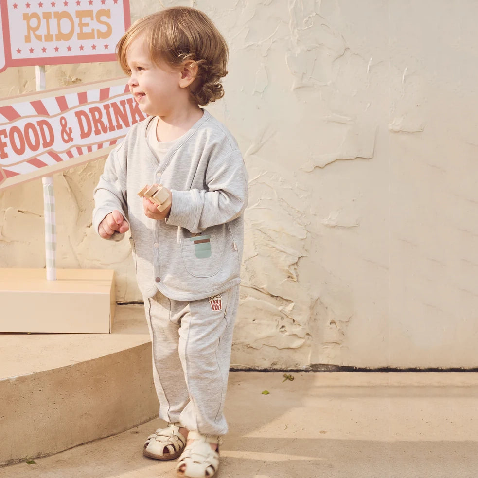 Petite Revery-Kids Joggers Fog Grey