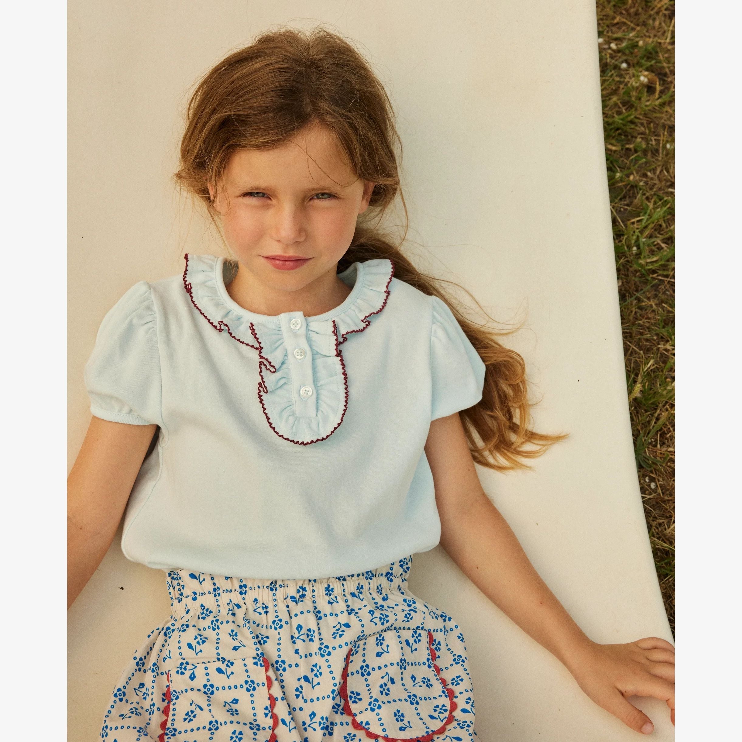 Hello Simone-Girls Dalhia Short Fayence