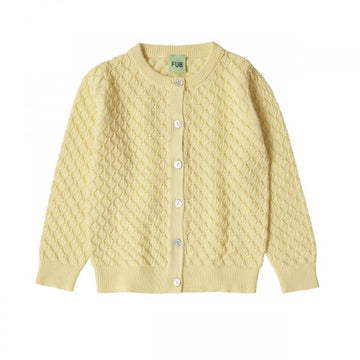 Pointelle Cardigan-corn